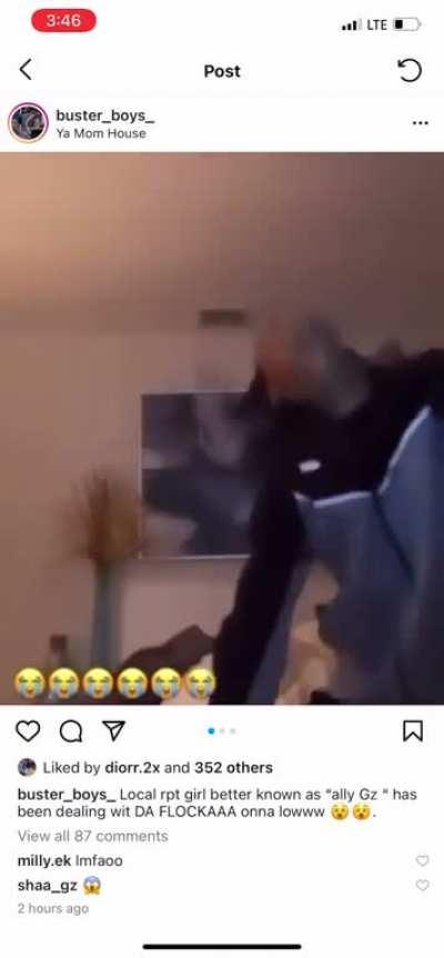 Ahhh man shit just got wicked😭😭😭 kay flock been fuckin with ally gz from rpt (kenzo B bestfriend) on the low and niggas is puttin it out now💀💀💀💀💀