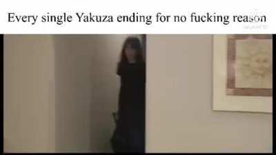Yakuza endings for no reason at all, mostly 2 lol