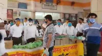 Muslim community honouring RSS in Meerut