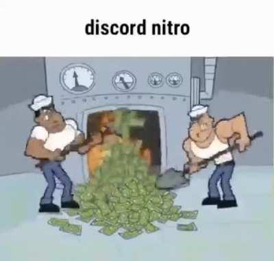 Buying nitro be like: