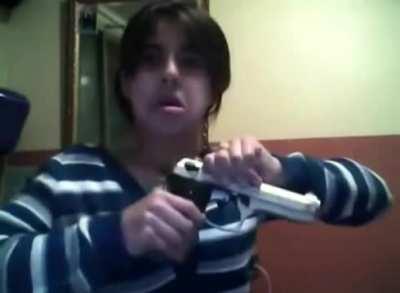 This kid is lucky to still be alive