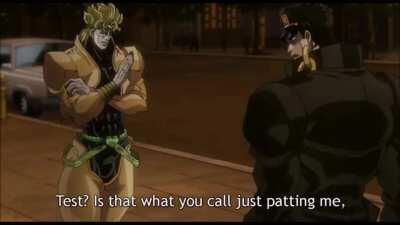 I dubbed the Jotaro vs Dio fight with my shitty Bernie Sanders impression. I'm sorry.