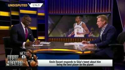 KD got our guy stuttering 😭😭