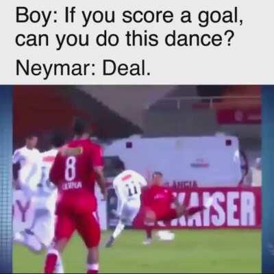 As if we didn't have other reasons to love Neymar. ❤️