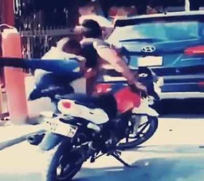 Kid's done this once or twice