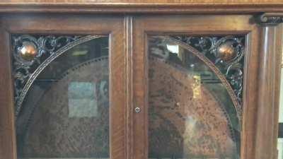 This 6’ tall music box from 1902 I had the privilege of seeing in action today. Hauntingly beautiful.