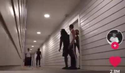 Old tricks but works well everytime .. This prank doesn't go well most of the time, they must be lucky.