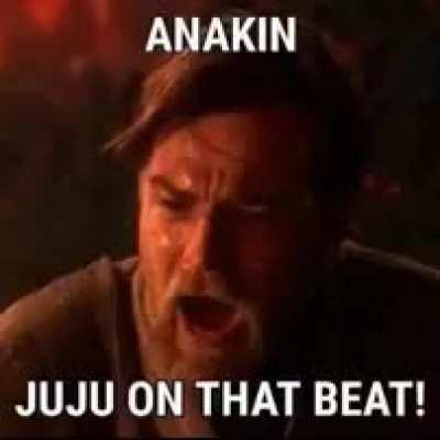 He didn't juju on it