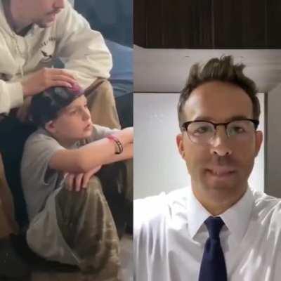 This boy's parents were worried he'd be lonely on his birthday as they had recently moved, so they asked if people could send him cards. Ryan Reynolds found out and he did the most Ryan Reynolds thing ever. This was the boy's reaction.