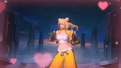 With the 'Design a GF for Chou' event. A friend of mine who plays Arena of Valor says that this character would suit Chou perfectly. And I just gotta say, hell nah. This girl is out of his league.