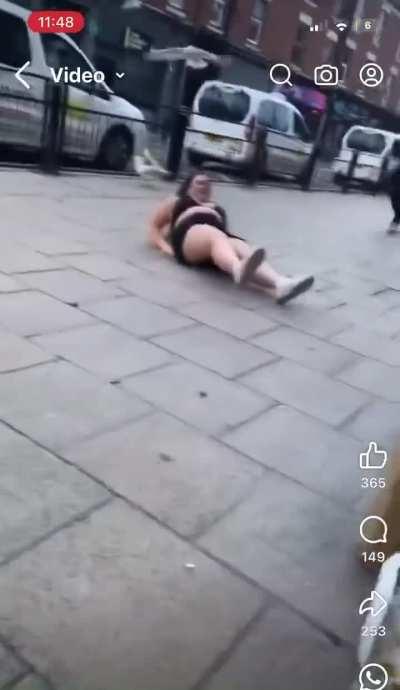 Gets shat on by a bird then tea bagged my a homeless guy as you do...