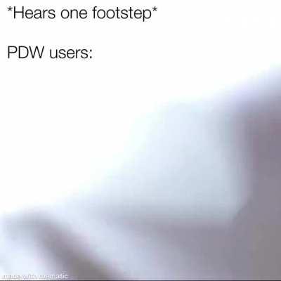 I swear all they do is spray and pray