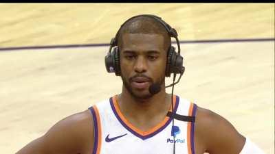 [Highlight] CP3 cuts off Barkley, tells him the West's playoffs are never easy when asked about playing the Lakers or Warriors