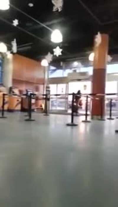 Woman throws a fit after missing the ferry