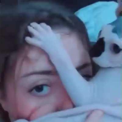 I can’t tell if he likes it or hates it