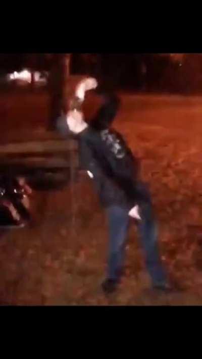 You encounter a wild libertarian.