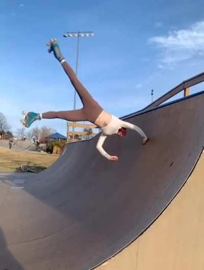 Rollerskate Backflip