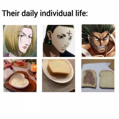 Uvo eats the whole table 