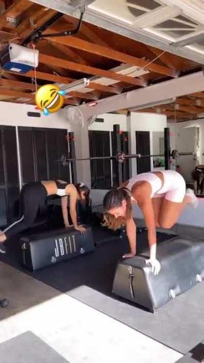 She Fell then Laughed