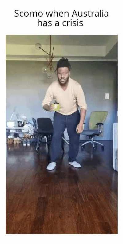 Oh, the cunt's on annual leave again...