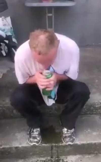 Going through alcohol withdrawal, poor Polish guy