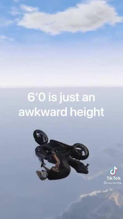 JJ explaining his height