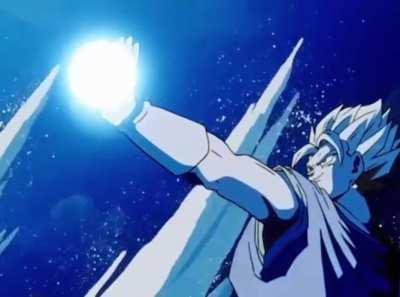 Vegito feeling the side effects of resisting Babidi’s mind control