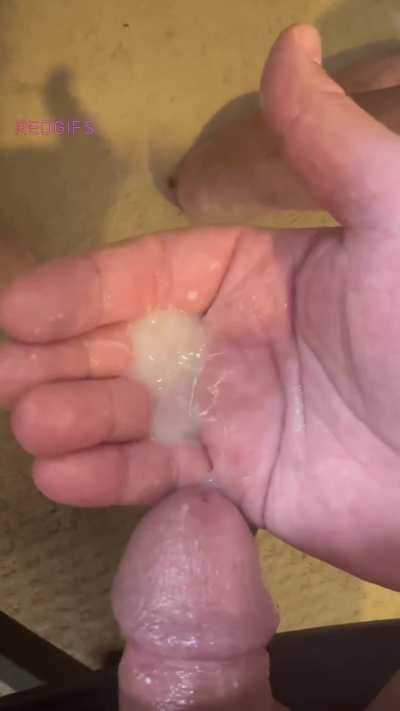 Ruining and eating while edging a 6-day load