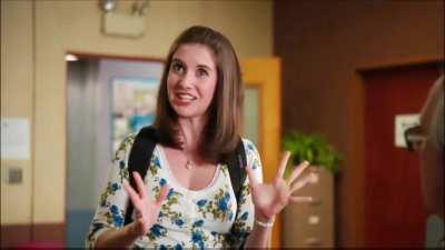 Annie's inspiring rant to Pierce was quite a performance