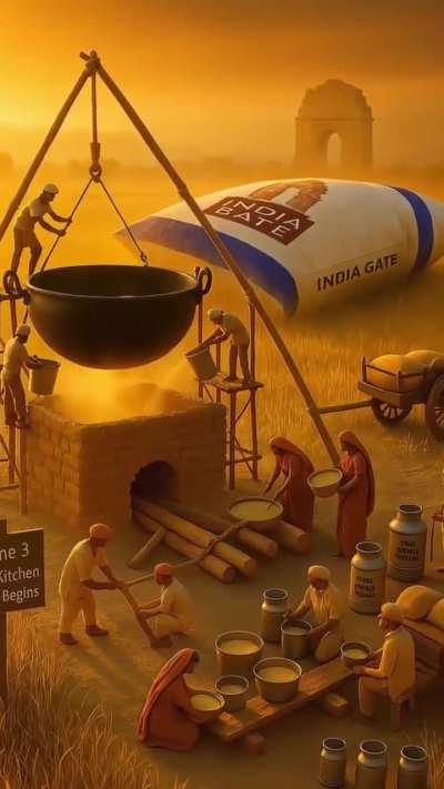 The India Gate Basmati journey captured in a miniature world!