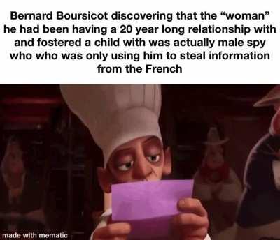 His whole life was a lie