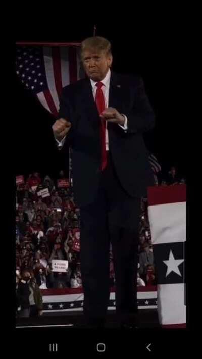 Dancin his way to another 4 years