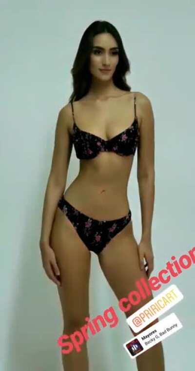 Always beautiful while doing a swimwear shoot