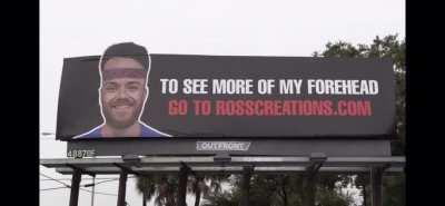 Billboard prank on bro