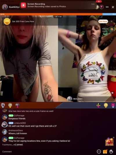 Just caught both of them. Clapper