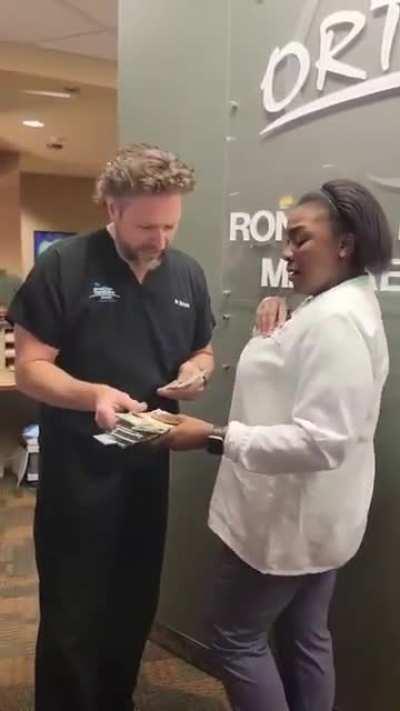 Now THIS is how you treat your loyal employees!