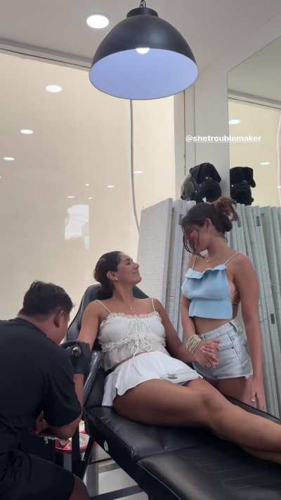 Sharing a Kiss with Meg