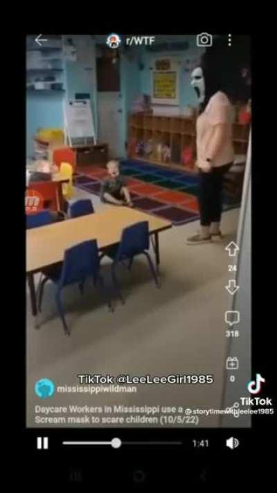 Who let this teacher loose?