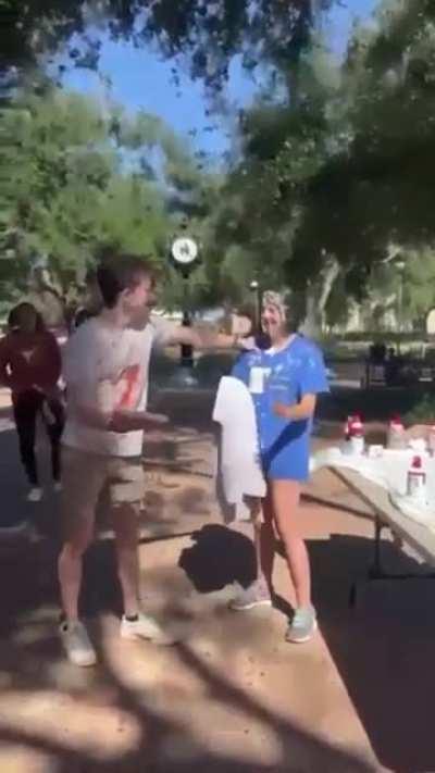 Pie in the face