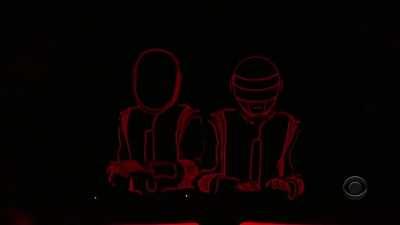 Stronger/Hey Mama - Kanye West ft Daft Punk HD (50th Grammy Awards)