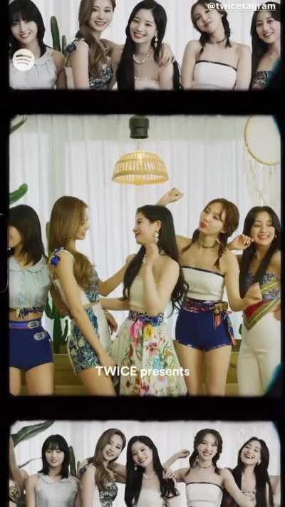 210604 - Spotify Korea Instagram Stories Update - TWICE&rsquo;s new teaser for Taste of Love on Spotify