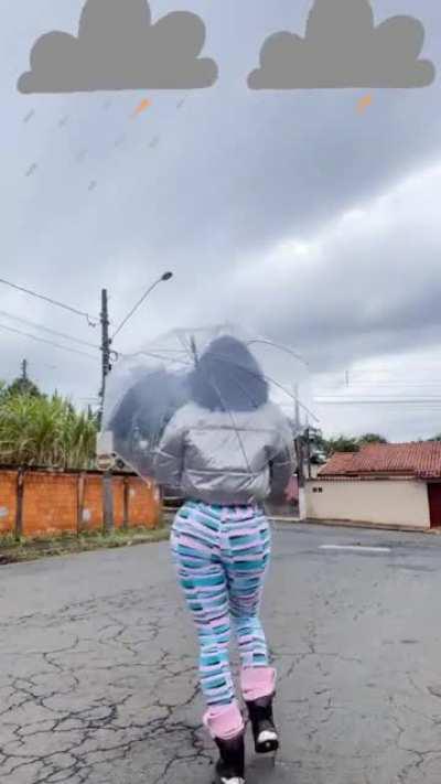 I see why she is so into fitness she's got such a bright future behind her