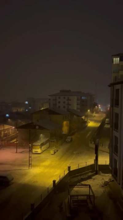 Cold empty streets