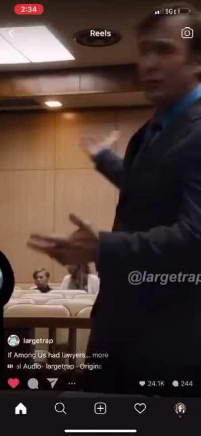 If Lily🌸 was a Lawyer in AMONG US ☠️