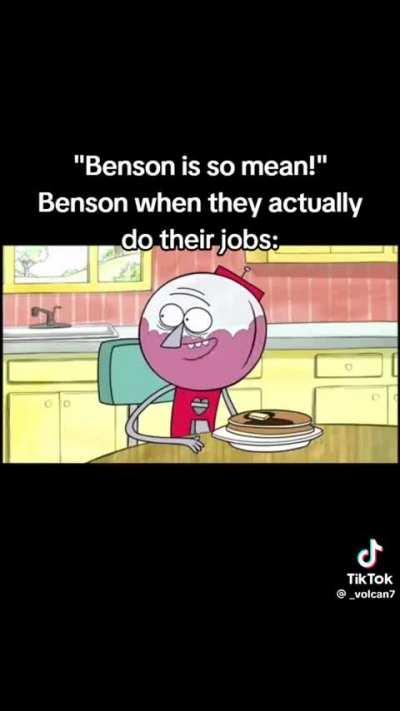 Benson honest reaction when Ric and Mordo do their job once a year 