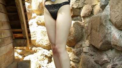 Skirt Up, Panties Down