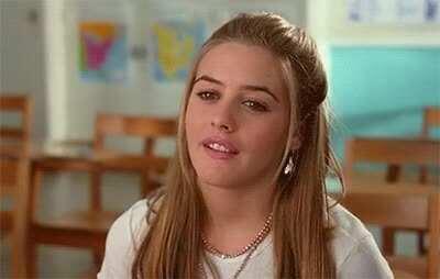 Remember that student who wasn’t working on her exam? Well you’ve given her detention after school... [Alicia Silverstone]