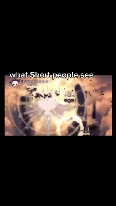 short ppl just need to git gud