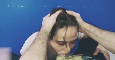 Latina Throatfuck Puke - Video 40: Constant Spewing Vomit Geyser