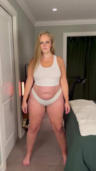 I may be a lot chubbier than I was before becoming a mom, but I’ve come to realize men prefer women with extra meat on their bones 